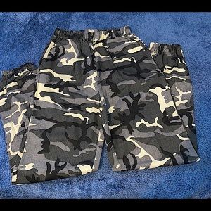 Camo cargos from SHEIN